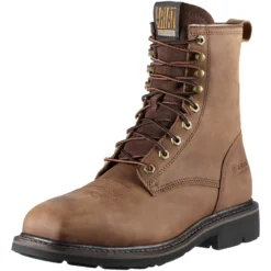 Ariat Boots: 10011917 Men's Cascade Steel Toe Duratread Lacer Boots -doublehboots shop 10011917 3 4 front