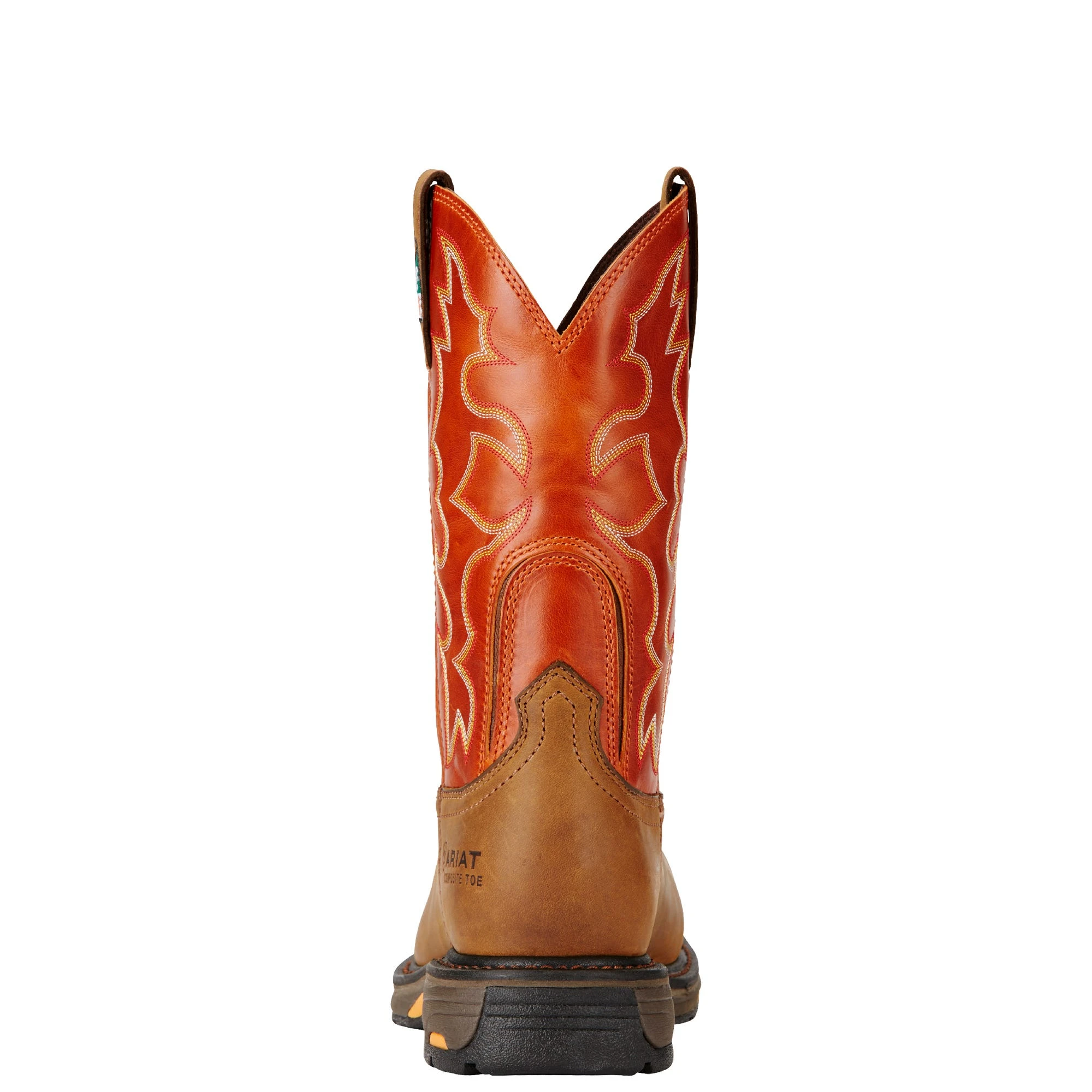 Ariat Boots: Men's Brown 10017170 Puncture-Resistant Composite Toe Workhog Cowboy Boots 5 Ariat Boots: Men's Brown 10017170 Puncture-Resistant Composite Toe Workhog Cowboy Boots - Image 3