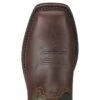 Ariat Boots: Men's 10017434 Brown Green Sierra Wide 10" Steel Toe Slip Resistant Pull On Work Boots -doublehboots shop 10017434 toe