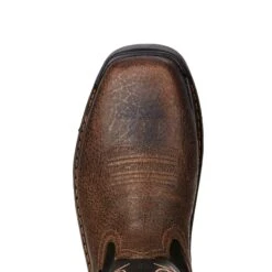 Ariat Boots: Composite Toe 10020072 Men's Brown Pull On Intrepid Venttek Work Boots