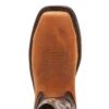 Ariat Boots: Men's 10024966 Brown WorkHog Xt 11" Waterproof Carbon Toe Pull On Work Boots -doublehboots shop 10024966 toe