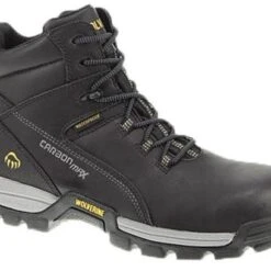 Wolverine Boots: Men's 10304 Tarmac Black Carbon Max Waterproof Work Boot