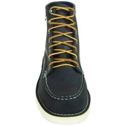 Danner Boots: Men's Black Moc Toe 15568 Bull Run Soft Toe Work Boots -doublehboots shop 15568 3 1