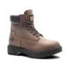Timberland PRO Boots: Men's 38021 Brown Waterproof EH 6" Steel Toe Boots -doublehboots shop 38021edit