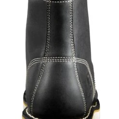 Carhartt Boots: Men's CMW6191 Black Waterproof Wedge Work Boot