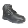 Genuine Grip Boots: Women's 670 Black Composite Toe Poseidon Metatarsal Guard EH Work Boot