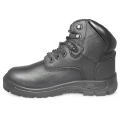 Genuine Grip Boots: Women's 670 Black Composite Toe Poseidon Metatarsal Guard EH Work Boot -doublehboots shop 6070 4 1
