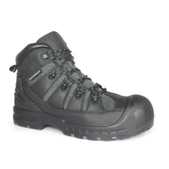 Genuine Grip Boots: Men's 6200 Black Composite Toe Trekker Puncture Resistant Work Boot