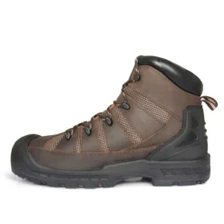 Genuine Grip Boots: Men's 6300 Brown Composite Toe Trekker Puncture Resistant Work Boot -doublehboots shop 6300 4