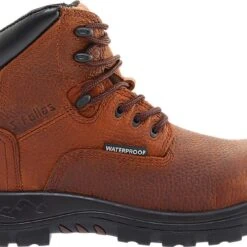 Genuine Grip Boots: Women's 651 Brown Waterproof Composite Toe Poseidon 6-Inch Work Boots 8 Genuine Grip Boots: Women's 651 Brown Waterproof Composite Toe Poseidon 6-Inch Work Boots -doublehboots shop 651 2