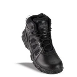Thorogood Boots: Men's 834-6385 Black Crosstrex Side Zip Waterproof Work Boot -doublehboots shop 834 6385 3 416x416 1