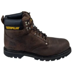 Caterpillar Boots: Men's Steel Toe EH 89586 Brown Boots -doublehboots shop 89586 2