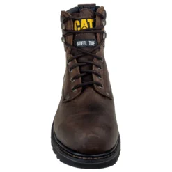 Caterpillar Boots: Men's Steel Toe EH 89586 Brown Boots -doublehboots shop 89586 5