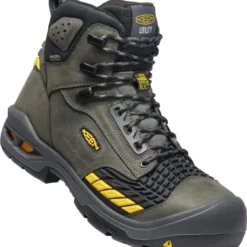 Keen Utility Boots: Men's 1025697 Magnet Black Troy 6" Carbon-Fiber Toe Waterproof Work Boot 7 Keen Utility Boots: Men's 1025697 Magnet Black Troy 6" Carbon-Fiber Toe Waterproof Work Boot -doublehboots shop 9022c990451020a12647a9fce84f7acc