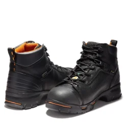 Timberland PRO Boots: Men's Endurance PR Black 47592 EH 6" Steel Toe Work Boots -doublehboots shop 9674bf736ce8f6ff86ab8b935c31c4cf2bd09b78edit
