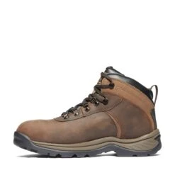Timberland PRO Footwear: Men's A1Q8V 214 Flume Waterproof Steel Toe Mid Work Boots -doublehboots shop a1q8v 6edit