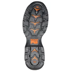 Timberland Pro Boots: Men's A1RVS Tan Hypercharge Composite Toe Waterproof Work Boot -doublehboots shop a1rvs 2