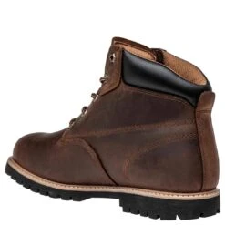Timberland Pro Boots: Men's A1WG2 Brown Gritstone Slip Resistant 6" Work Boot -doublehboots shop a1wg2 1