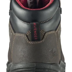 Avenger Boots: Men's A7402 Brown Foundation 6" Carbon Toe Waterproof Work Boot -doublehboots shop a7402 back 1024x1024 2x