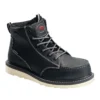 Avenger Boots: Men's A7508 Black Carbon Toe 6" Waterproof EH Wedge Moc Toe Work Boot -doublehboots shop a7508 1