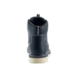 Avenger Boots: Men's A7508 Black Carbon Toe 6" Waterproof EH Wedge Moc Toe Work Boot -doublehboots shop a7508 6