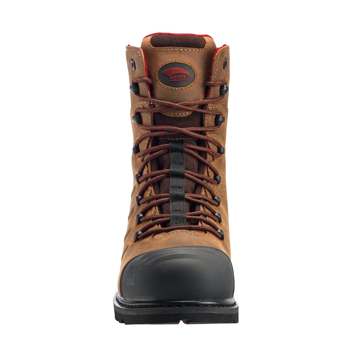 Avenger Boots: Men's A7556 Brown Composite Toe Hammer 8" Met Guard EH Waterproof Work Boot 6 Avenger Boots: Men's A7556 Brown Composite Toe Hammer 8" Met Guard EH Waterproof Work Boot - Image 4