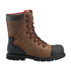 Avenger Boots: Men's A7556 Brown Composite Toe Hammer 8" Met Guard EH Waterproof Work Boot 12 Avenger Boots: Men's A7556 Brown Composite Toe Hammer 8" Met Guard EH Waterproof Work Boot -doublehboots shop a7556 4