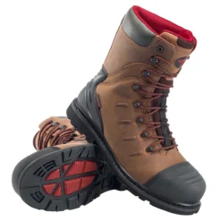 Avenger Boots: Men's A7556 Brown Composite Toe Hammer 8" Met Guard EH Waterproof Work Boot 17 Avenger Boots: Men's A7556 Brown Composite Toe Hammer 8" Met Guard EH Waterproof Work Boot -doublehboots shop a7556 8