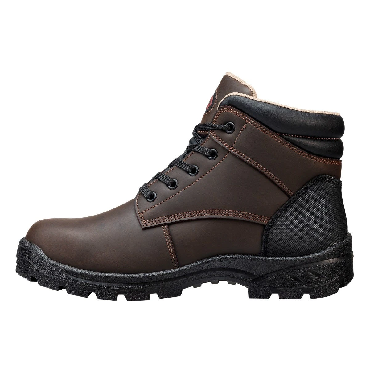 Avenger Boots: Men's A8001 Brown Steel Toe Builder EH Slip Resistant 6" Work Boot 5 Avenger Boots: Men's A8001 Brown Steel Toe Builder EH Slip Resistant 6" Work Boot - Image 3
