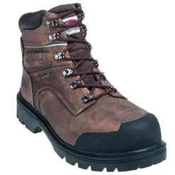 Avenger Boots: Men's Brown A7258 Steel Toe Waterproof Puncture Resistant Boots -doublehboots shop avenger a7258 p 01