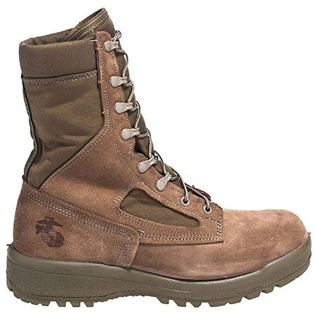 Belleville Boots: Men's 590 USMC USA-Made Brown Hot Weather Combat Boots 5 Belleville Boots: Men's 590 USMC USA-Made Brown Hot Weather Combat Boots - Image 4