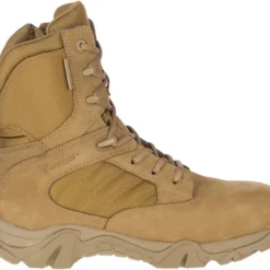Bates Boots: Men's E04272 Coyote GX-8 Waterproof Composite Toe Side Zip Work Boot -doublehboots shop btsm e04272 050719 s20 000