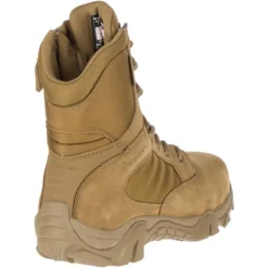 Bates Boots: Men's E04272 Coyote GX-8 Waterproof Composite Toe Side Zip Work Boot -doublehboots shop btsm e04272 050719 s20 305
