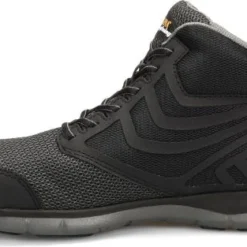 Carolina Boots: Men's CA1903 Black Gust HI Aluminum Toe Lightweight Athletic Work Boot 11 Carolina Boots: Men's CA1903 Black Gust HI Aluminum Toe Lightweight Athletic Work Boot -doublehboots shop ca1903 500xauto instep