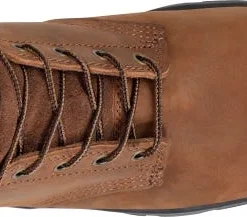 Carolina Boots: Men's CA3524 Steel Toe Brown EH Waterproof Work Boots -doublehboots shop ca3524 500xauto top 1