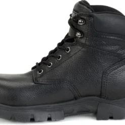 Carolina Boots: Men's CA3537 Black Circuit 6" Waterproof Composite Toe Work Boot -doublehboots shop ca3537 500xauto instep