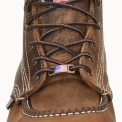 Carolina Boots: Men’s CA7011 Old Town Folklore AMP USA 6” Domestic Moc Toe Wedge Work Boot 12 Carolina Boots: Men’s CA7011 Old Town Folklore AMP USA 6” Domestic Moc Toe Wedge Work Boot -doublehboots shop ca7011 500xauto toe