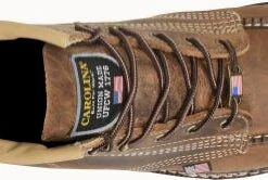 Carolina Boots: Men’s CA7011 Old Town Folklore AMP USA 6” Domestic Moc Toe Wedge Work Boot 14 Carolina Boots: Men’s CA7011 Old Town Folklore AMP USA 6” Domestic Moc Toe Wedge Work Boot -doublehboots shop ca7011 500xauto top
