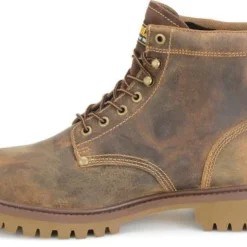 Carolina Boots: Men's CA7558 Old Town Folklore Marlboro LO 6” Steel Toe Waterproof Work Boot -doublehboots shop ca7558 500xauto instep