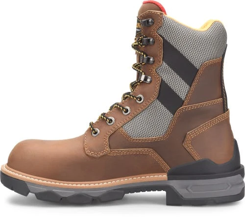 Carolina Boots: Men's CA7830 Brown Composite Toe 8" Cancellor Waterproof Work Boot 5 Carolina Boots: Men's CA7830 Brown Composite Toe 8" Cancellor Waterproof Work Boot - Image 3