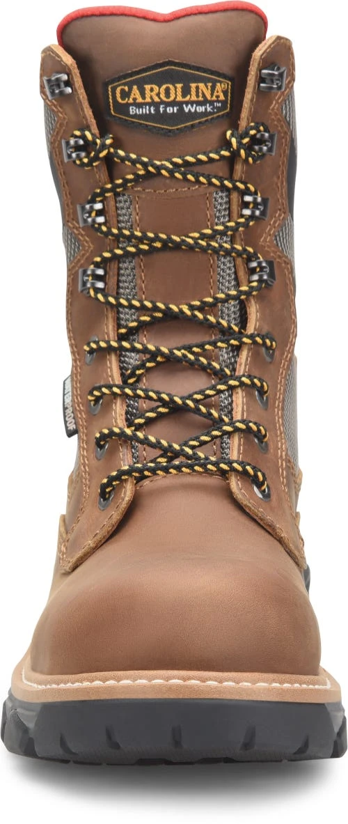 Carolina Boots: Men's CA7830 Brown Composite Toe 8" Cancellor Waterproof Work Boot 6 Carolina Boots: Men's CA7830 Brown Composite Toe 8" Cancellor Waterproof Work Boot - Image 4