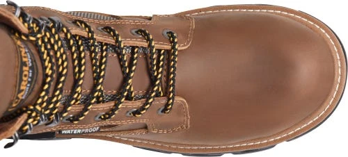 Carolina Boots: Men's CA7830 Brown Composite Toe 8" Cancellor Waterproof Work Boot 8 Carolina Boots: Men's CA7830 Brown Composite Toe 8" Cancellor Waterproof Work Boot - Image 6