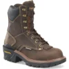 Carolina Boots: Men's CA7837 Brown Composite Toe 8" Capacity Cardinal Waterproof Logger Work Boot 2 Carolina Boots: Men's CA7837 Brown Composite Toe 8" Capacity Cardinal Waterproof Logger Work Boot -doublehboots shop ca7837 500xautoedit