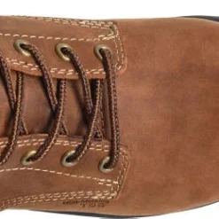 Carolina Boots: Men's Brown Composite Toe CA8520 Waterproof Boots -doublehboots shop ca8520 500xauto top