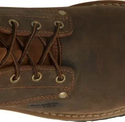 Carolina Boots: Men's CA9853 Brown Poplar 8” Composite Toe Logger Boot -doublehboots shop ca9853 500xauto top