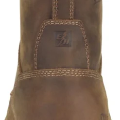 Carolina Boots: Men's CA9855 Brown 8" Composite Square Toe Waterproof Logger Boot -doublehboots shop ca9855 500xauto heel