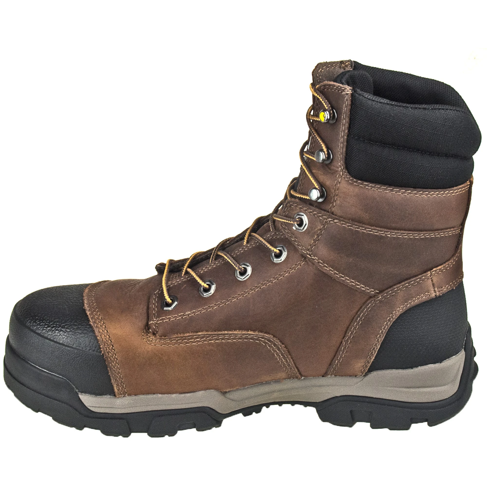 Carhartt Boots: Energy 8-Inch Waterproof EH Composite Toe CME8355 Men's Brown Work Boots 5 Carhartt Boots: Energy 8-Inch Waterproof EH Composite Toe CME8355 Men's Brown Work Boots - Image 3