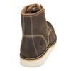 Carhartt Boots: Men's CMW6095 Brown 6-Inch Waterproof General Toe Wedge Boots -doublehboots shop carhartt cmw6095 b 01