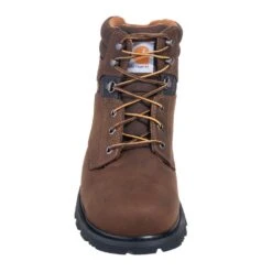 Carhartt Boots: Men's CMW6174 Brown 6-Inch Non-Safety Toe Work Boots -doublehboots shop carhartt cmw6274 f 01 1