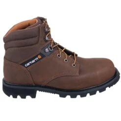 Carhartt Boots: Men's CMW6174 Brown 6-Inch Non-Safety Toe Work Boots -doublehboots shop carhartt cmw6274 o 01 1